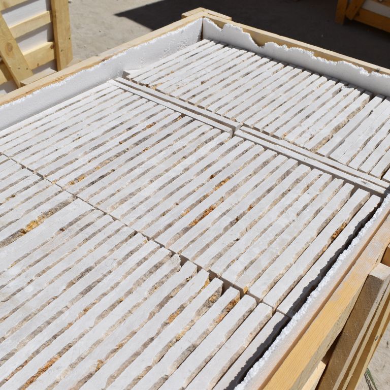 Packing into wooden crates